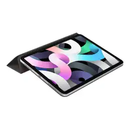 Apple Smart - Étui à rabat pour tablette - polyuréthane - noir - 10.9" - pour 10.9-inch iPad Air (4ème gé... (MH0D3ZM/A)_3